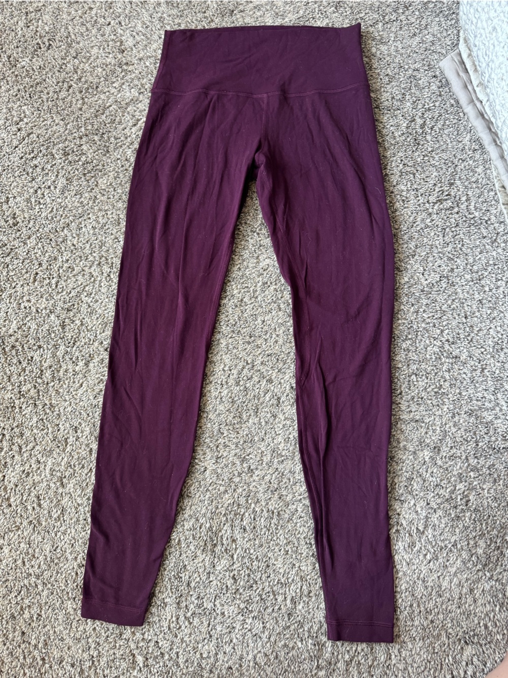 Lululemon Align High-Rise Leggings in Deep Burgundy